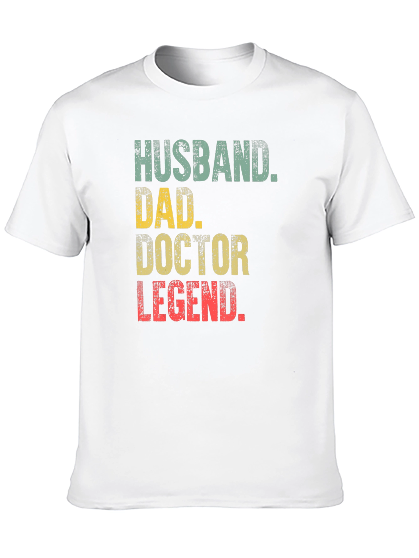 Husband Dad Doctor Legend Mens Graphic Tee