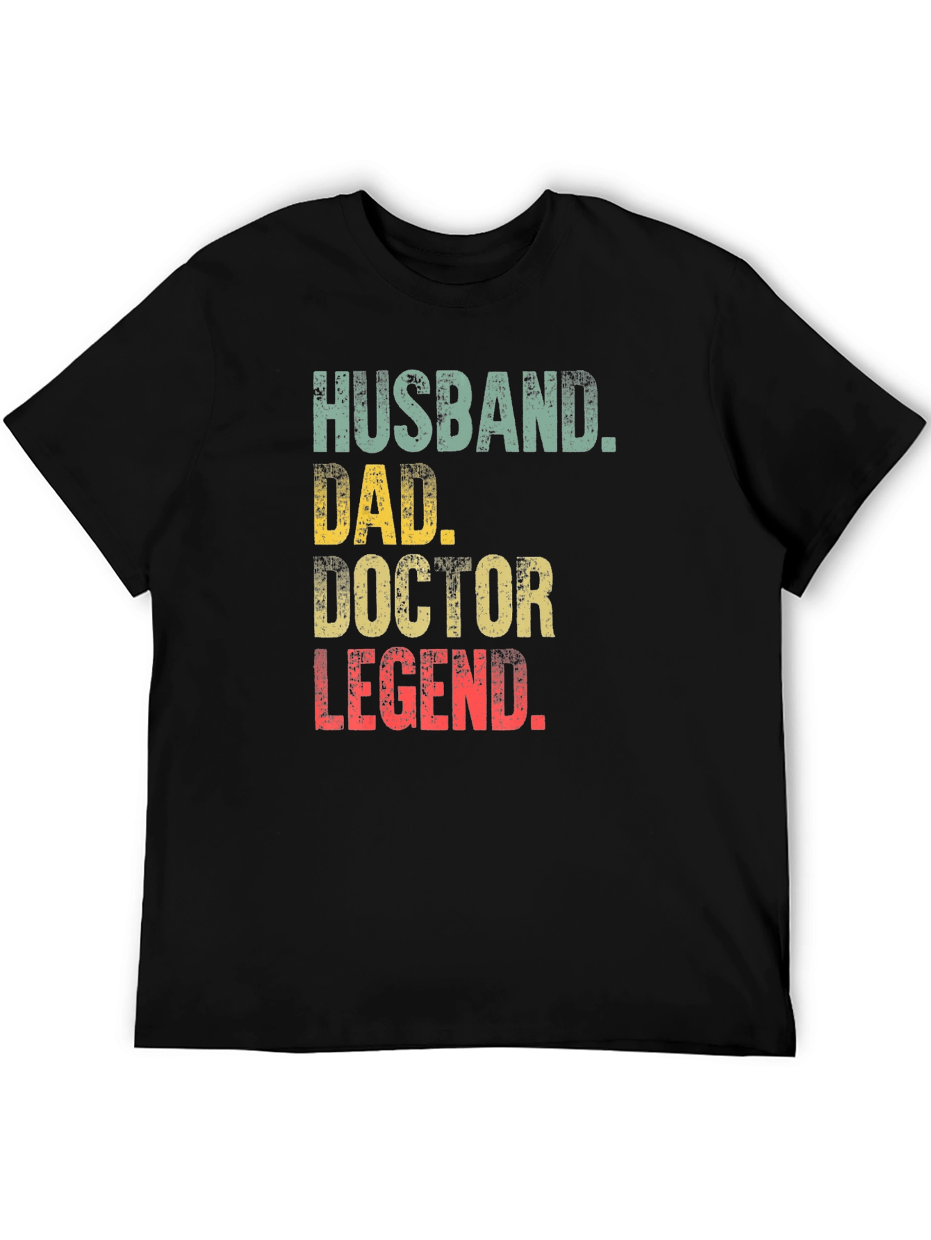 Husband Dad Doctor Legend Mens Graphic Tee