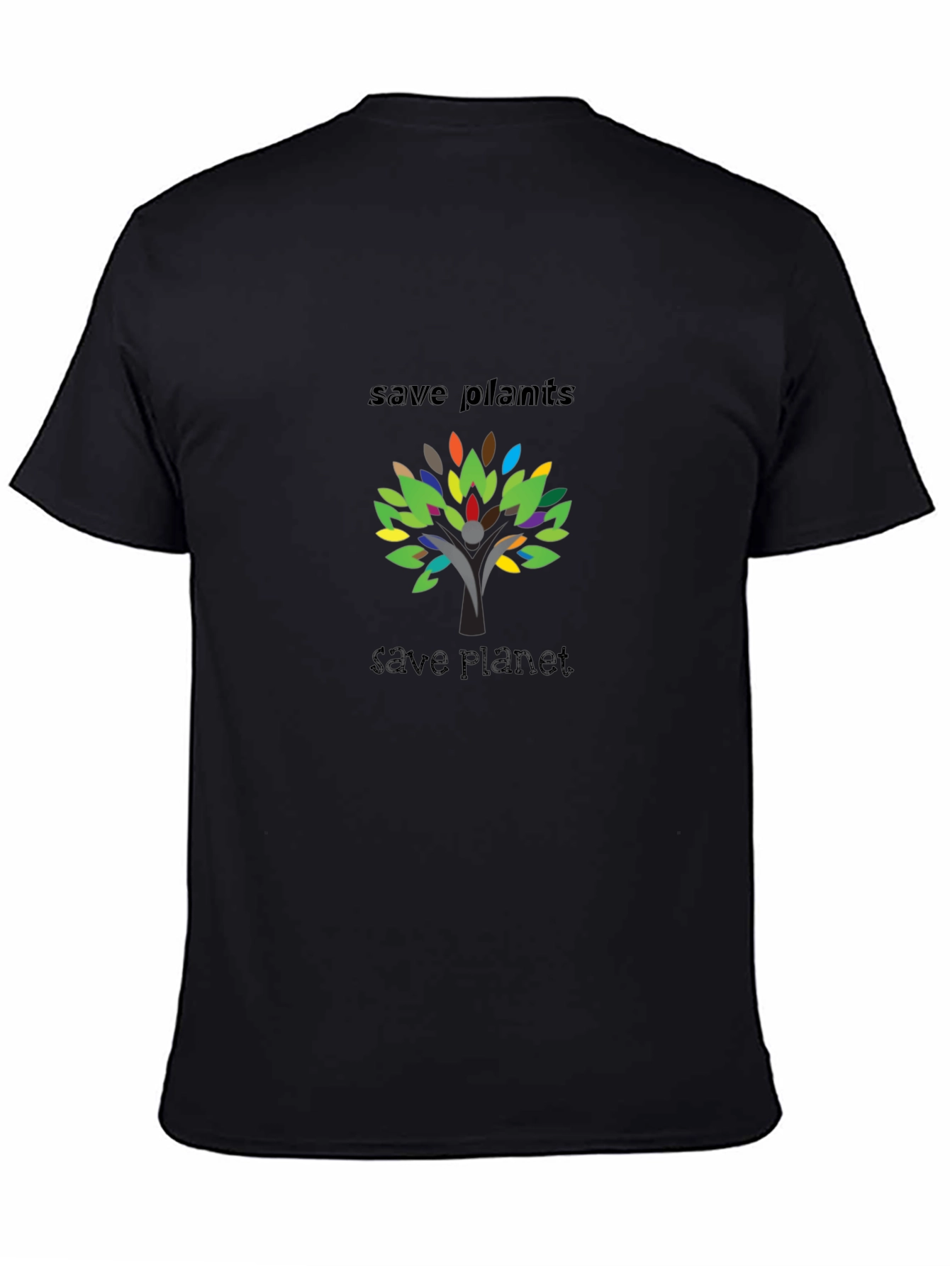Eco-Friendly Save Plants Graphic T-Shirt