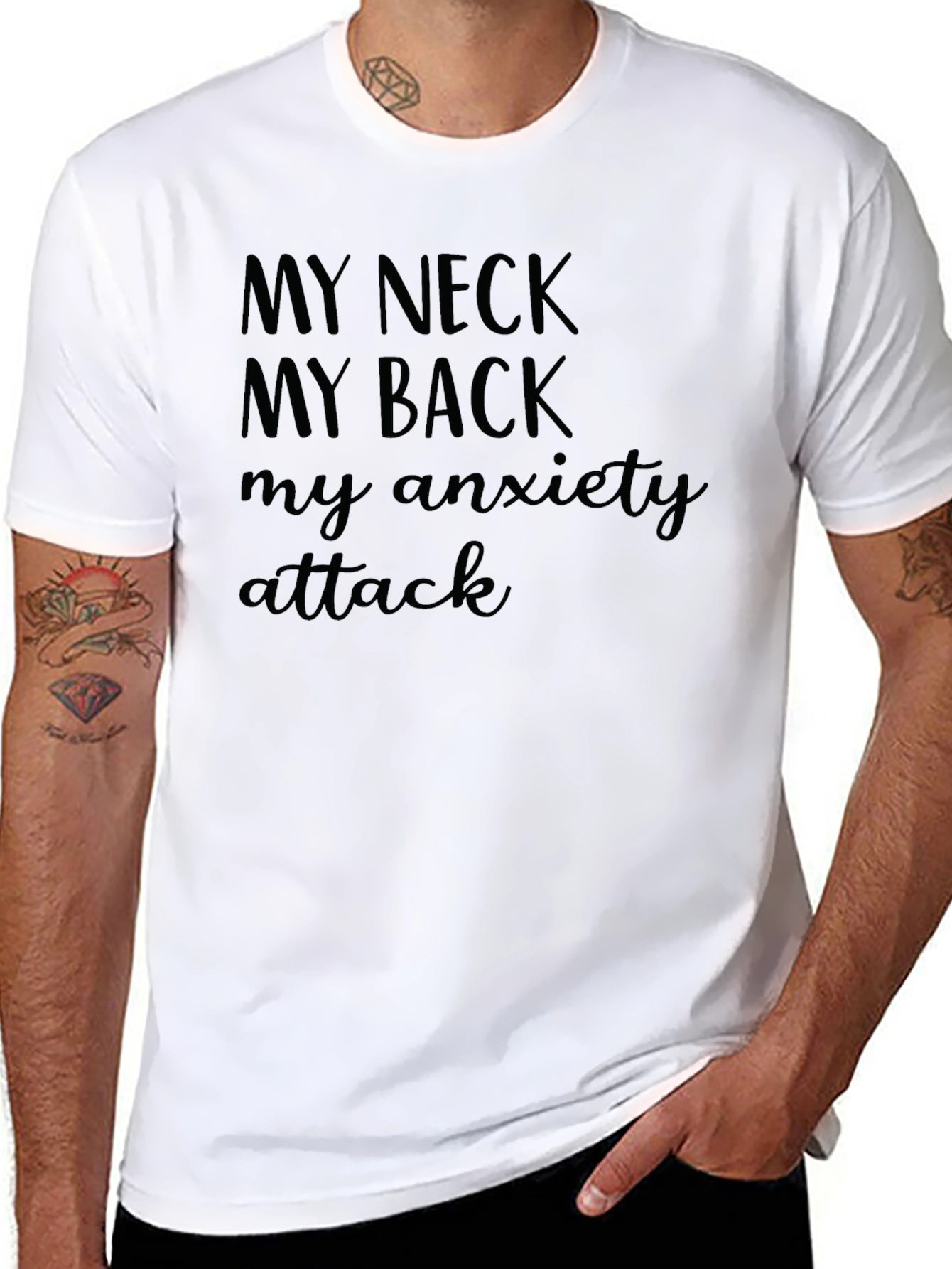 My Neck My Back T-Shirt - Funny Sarcastic Tee