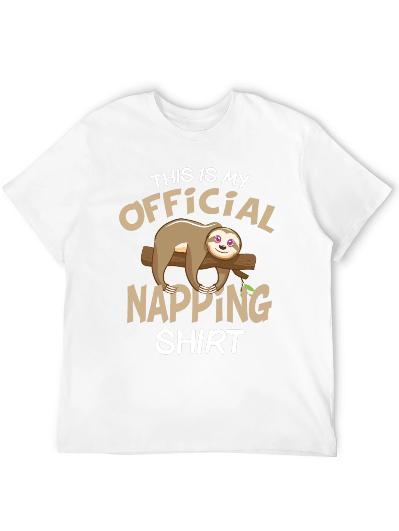 Official Napping Shirt - Sloth Graphic Tee