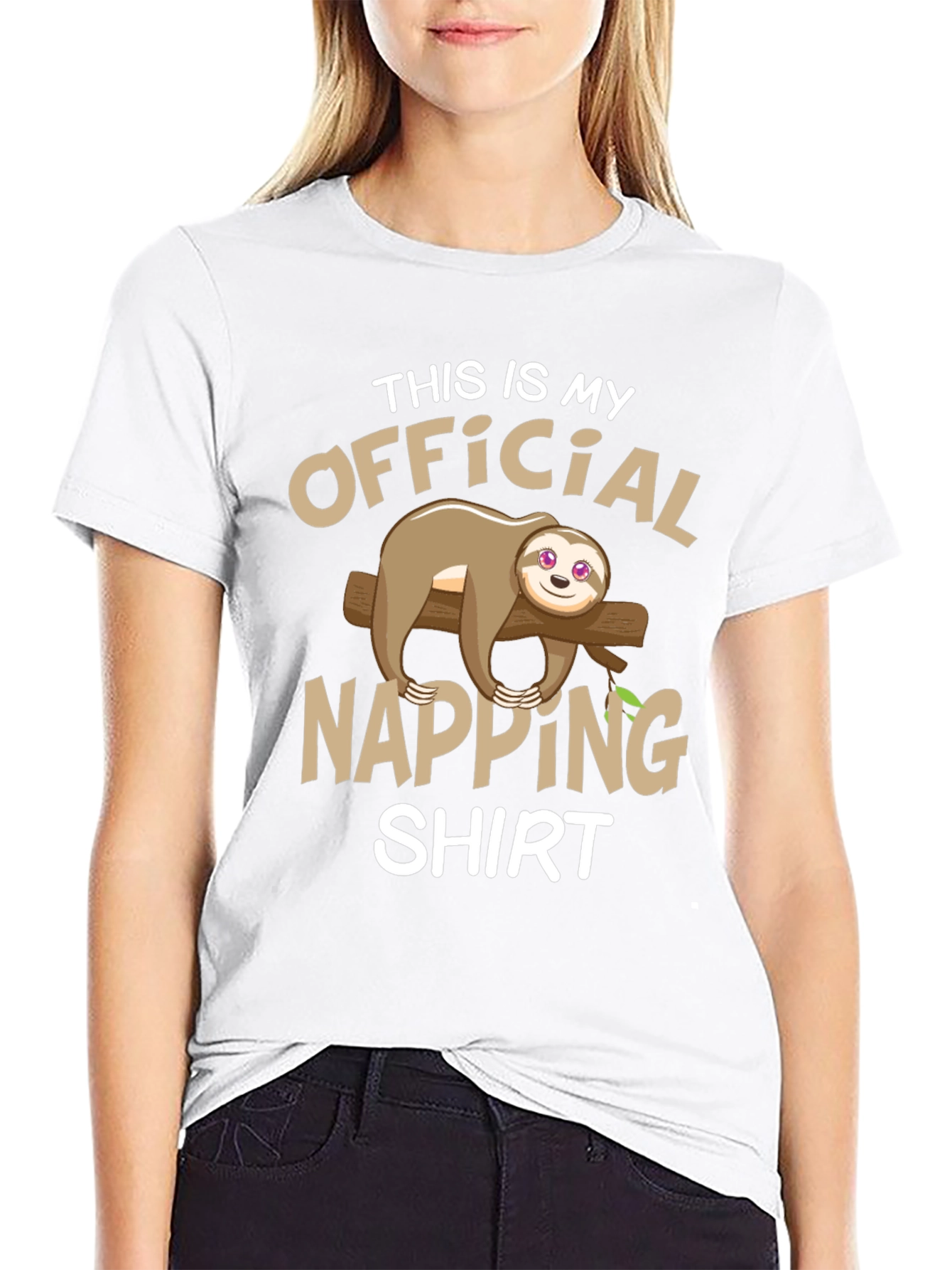 Official Napping Shirt - Sloth Graphic Tee