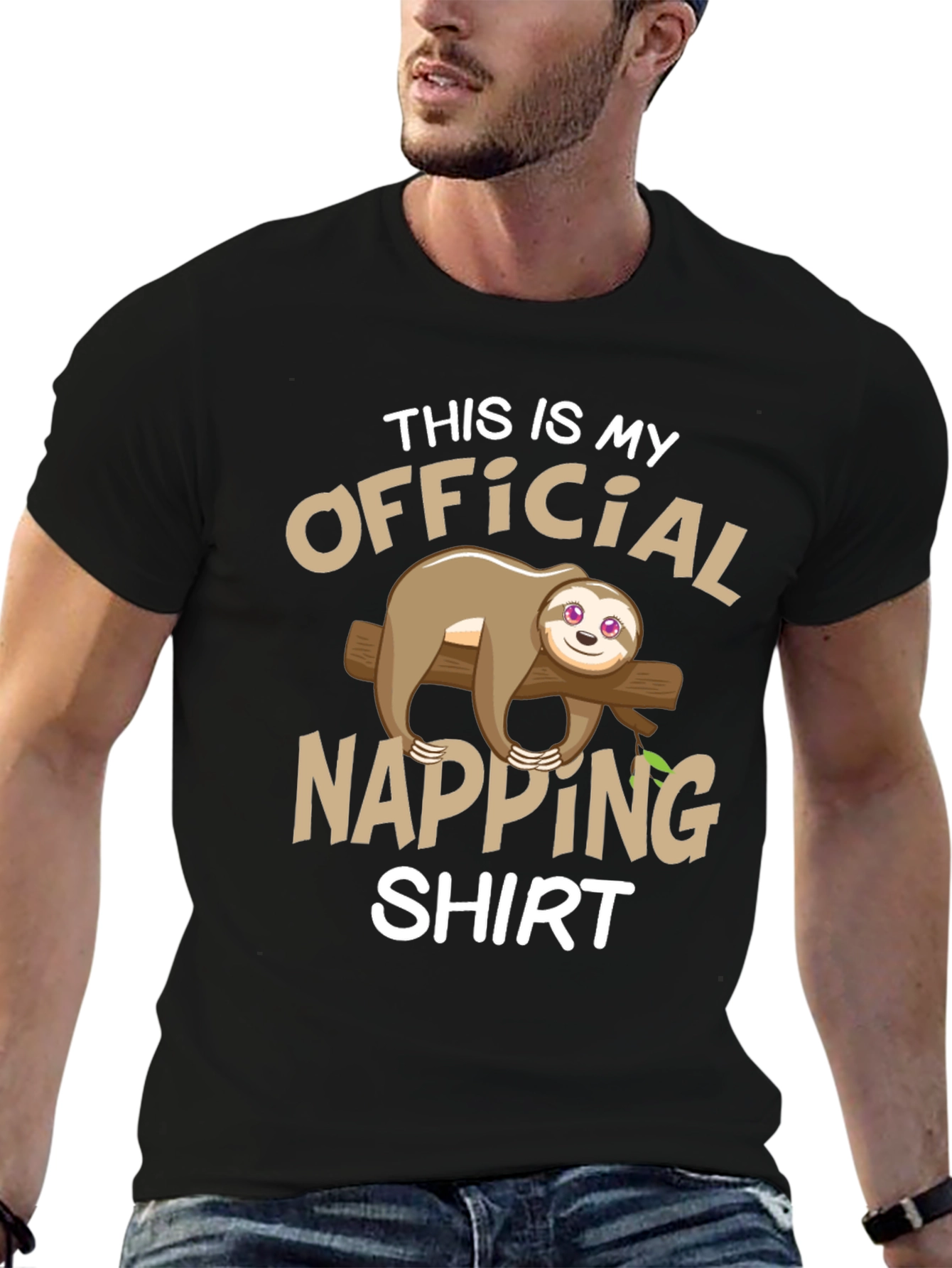 Official Napping Shirt - Sloth Graphic Tee