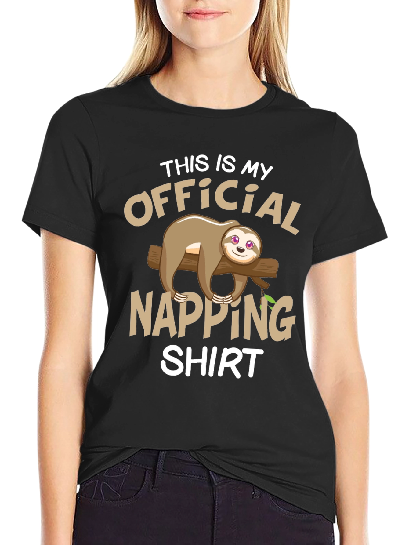 Official Napping Shirt - Sloth Graphic Tee