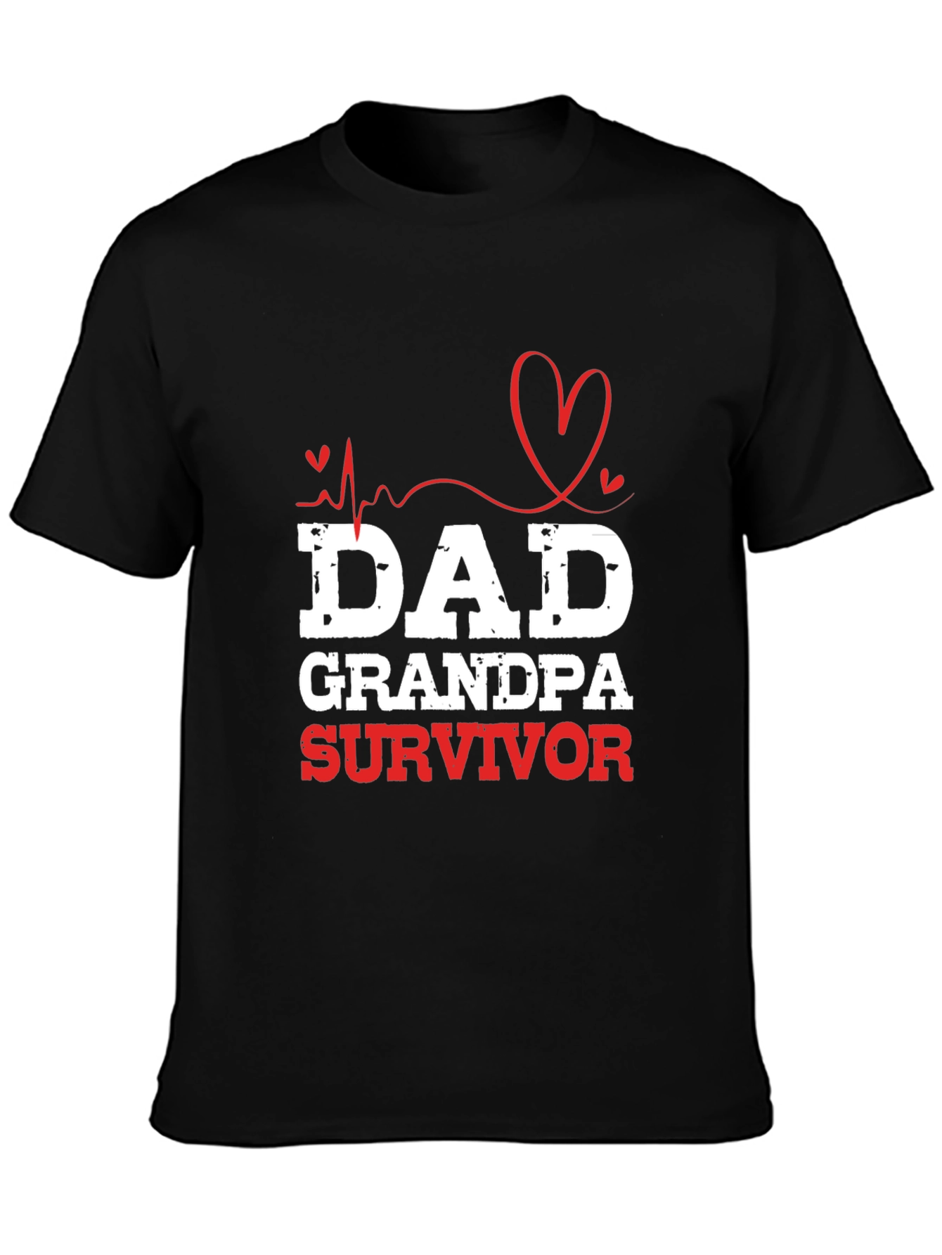 Dad Grandpa Survivor Graphic Tee