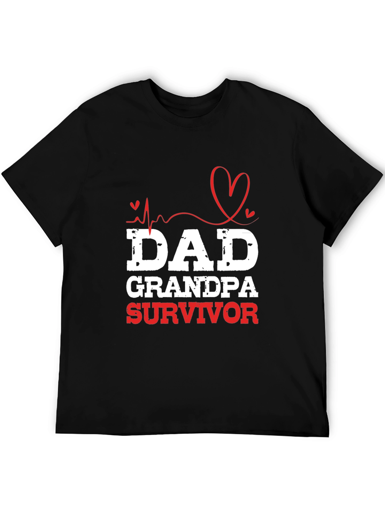 Dad Grandpa Survivor Graphic Tee