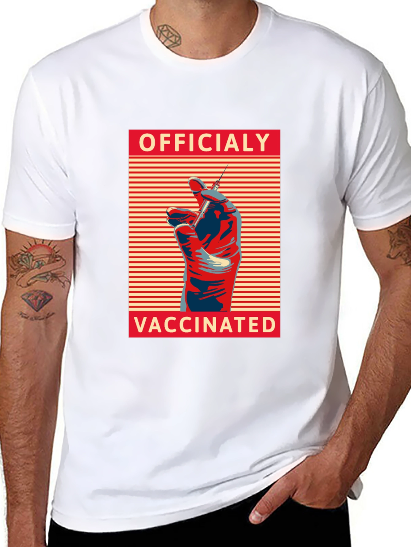 Officially Vaccinated Graphic Tee