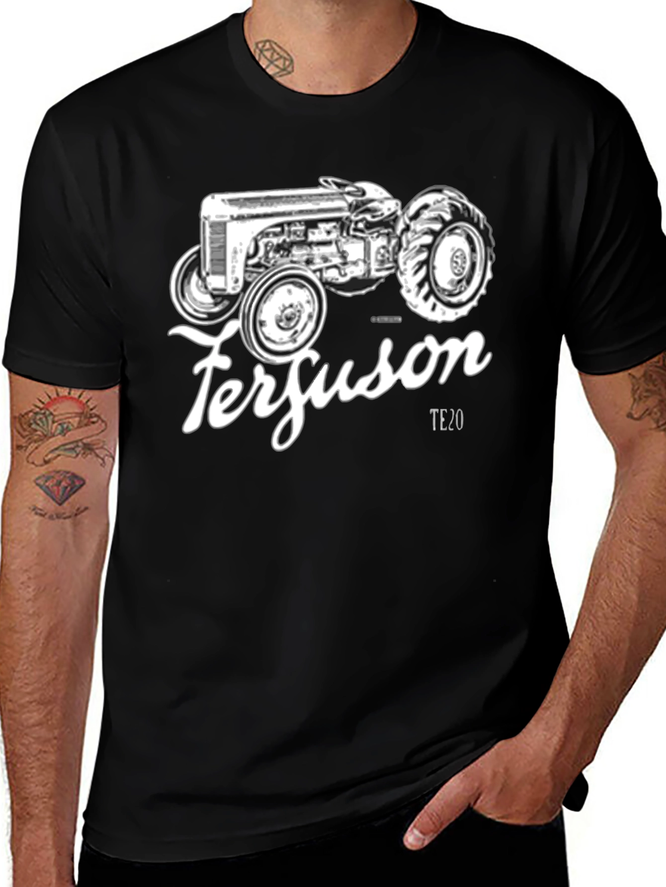 Ferguson TE20 Tractor Graphic Tee - Classic Style
