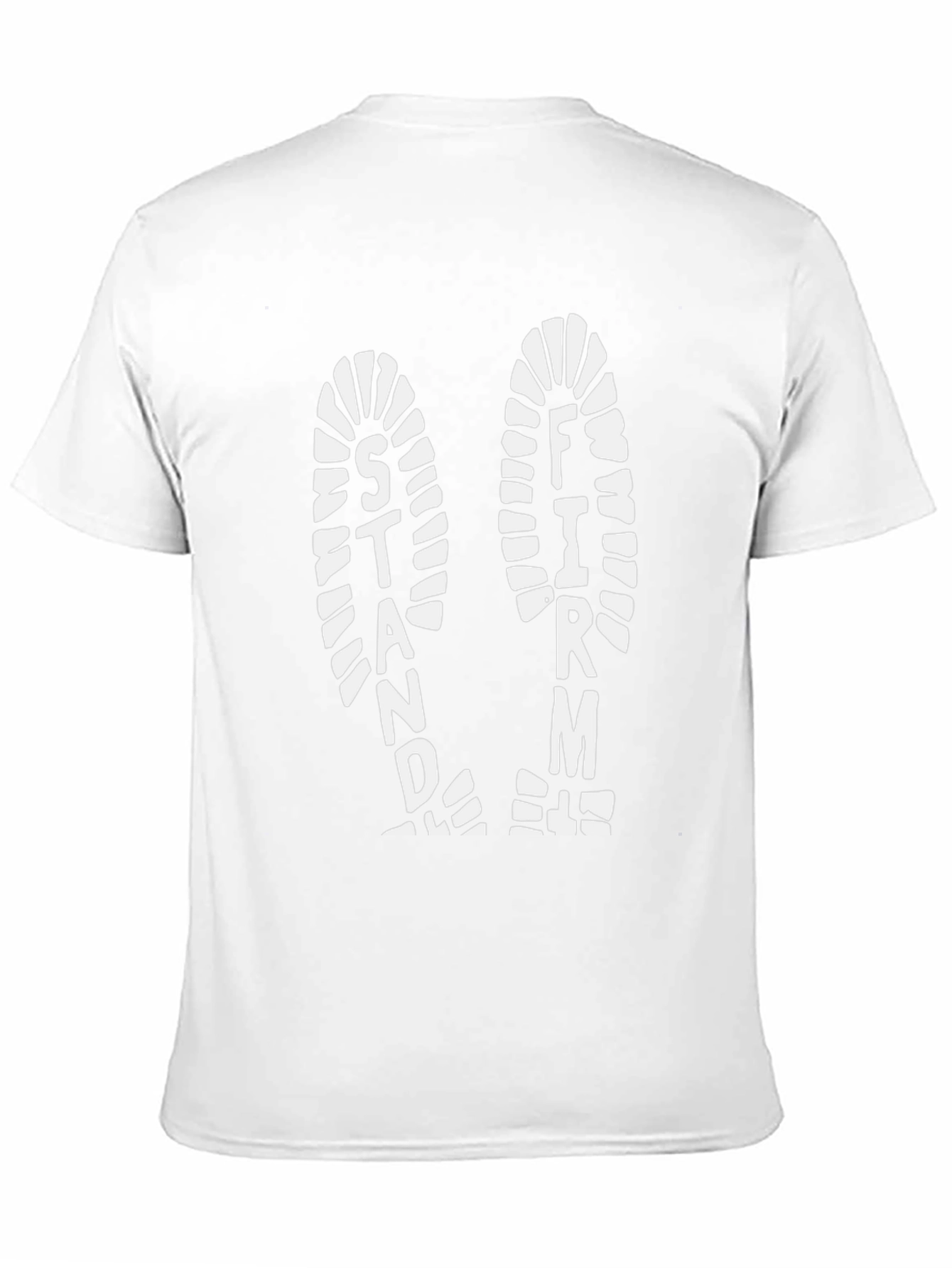 Stand Firm T-Shirt - Black Graphic Tee