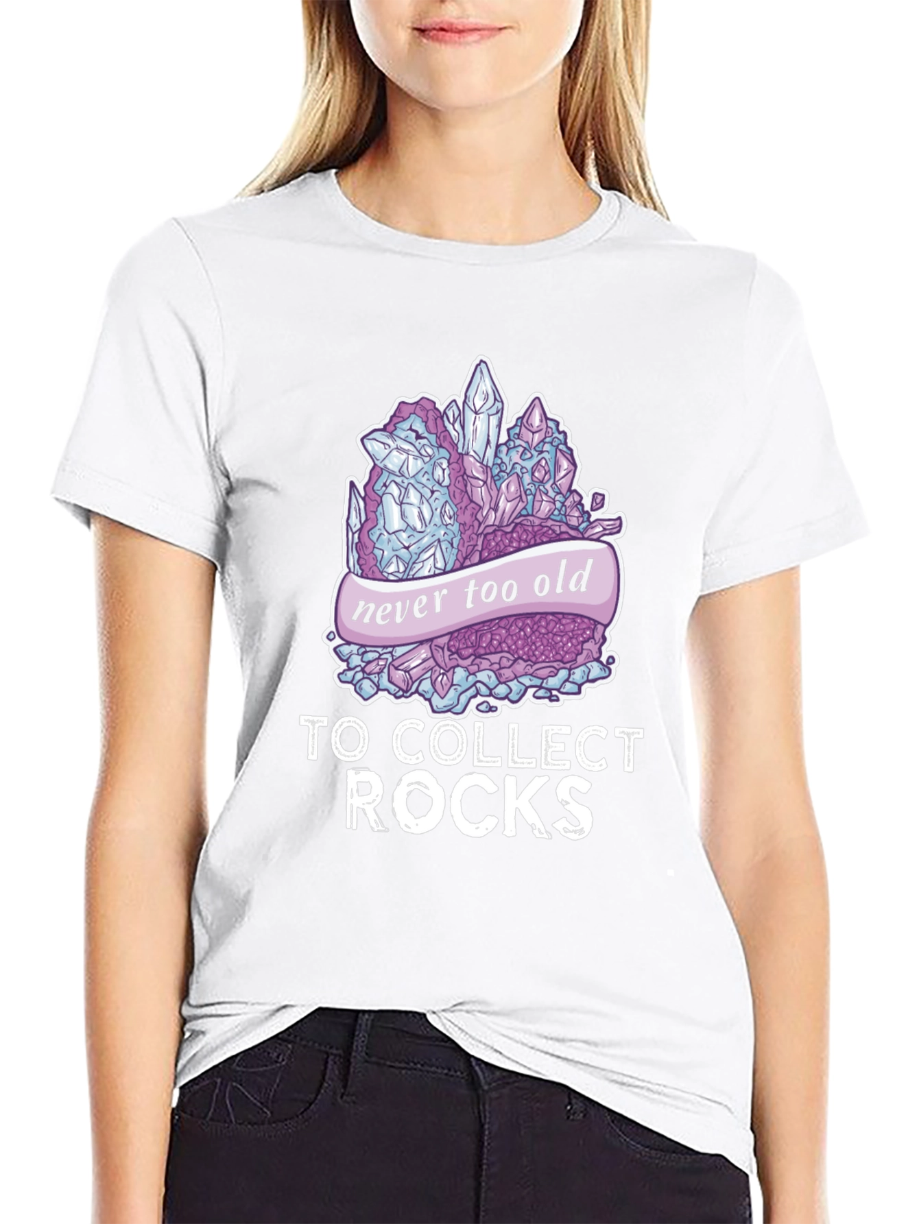 Never Too Old To Collect Rocks T-Shirt