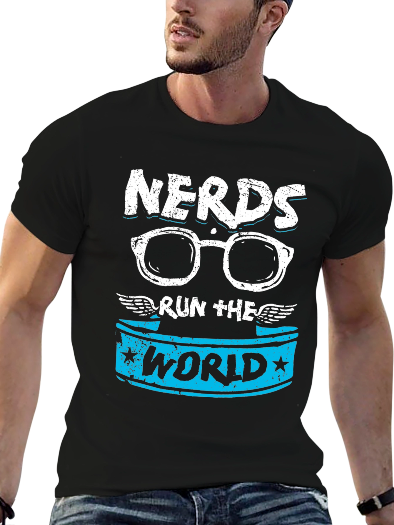 Nerds Run the World Graphic T-Shirt
