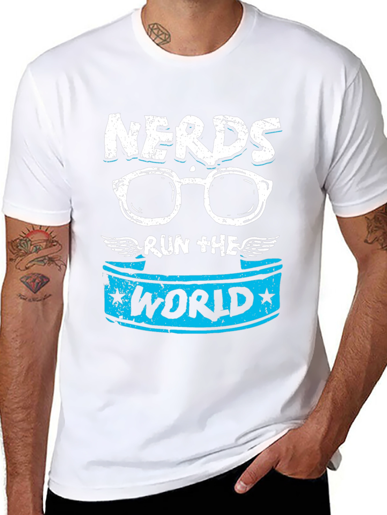 Nerds Run the World Graphic T-Shirt