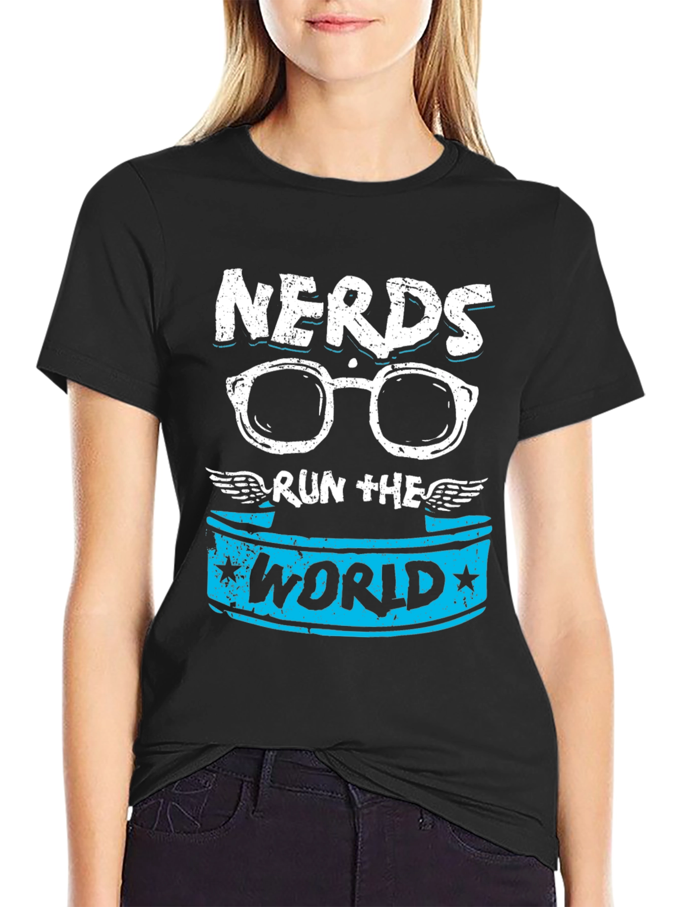 Nerds Run the World Graphic T-Shirt