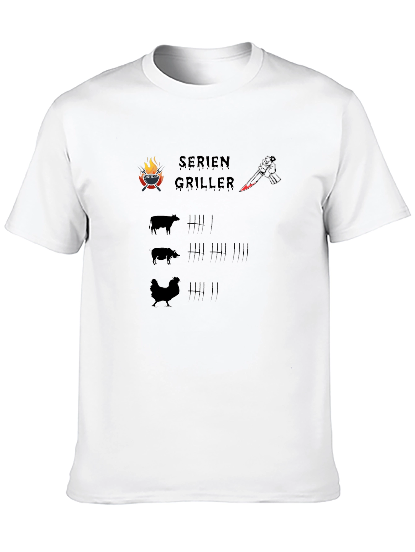 Series Griller T-Shirt - BBQ Funny Joke