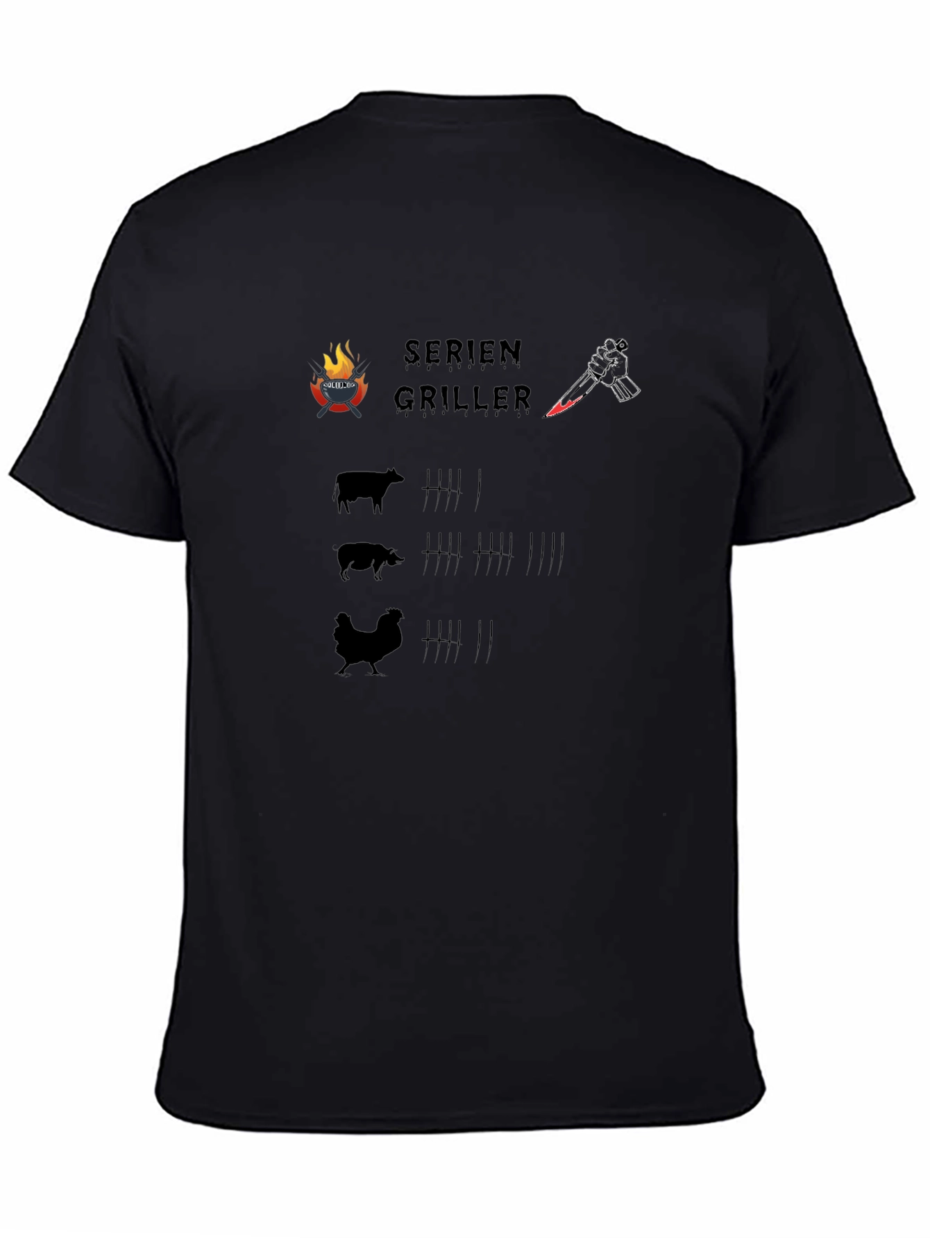 Series Griller T-Shirt - BBQ Funny Joke