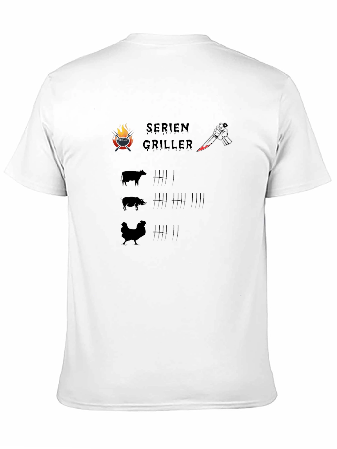 Series Griller T-Shirt - BBQ Funny Joke