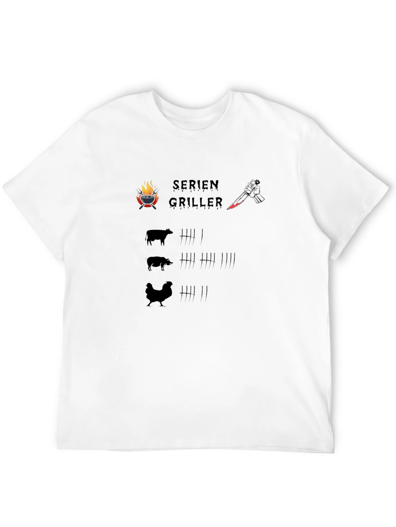 Series Griller T-Shirt - BBQ Funny Joke