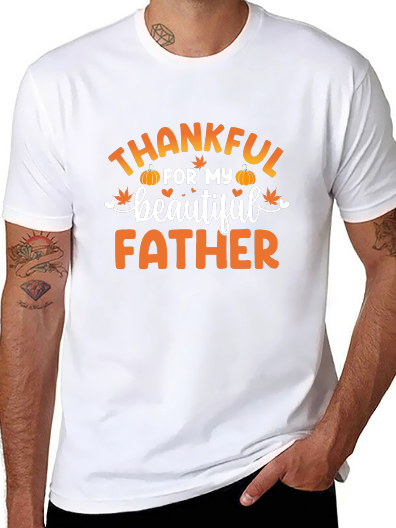Thankful for My Beautiful Father T-Shirt