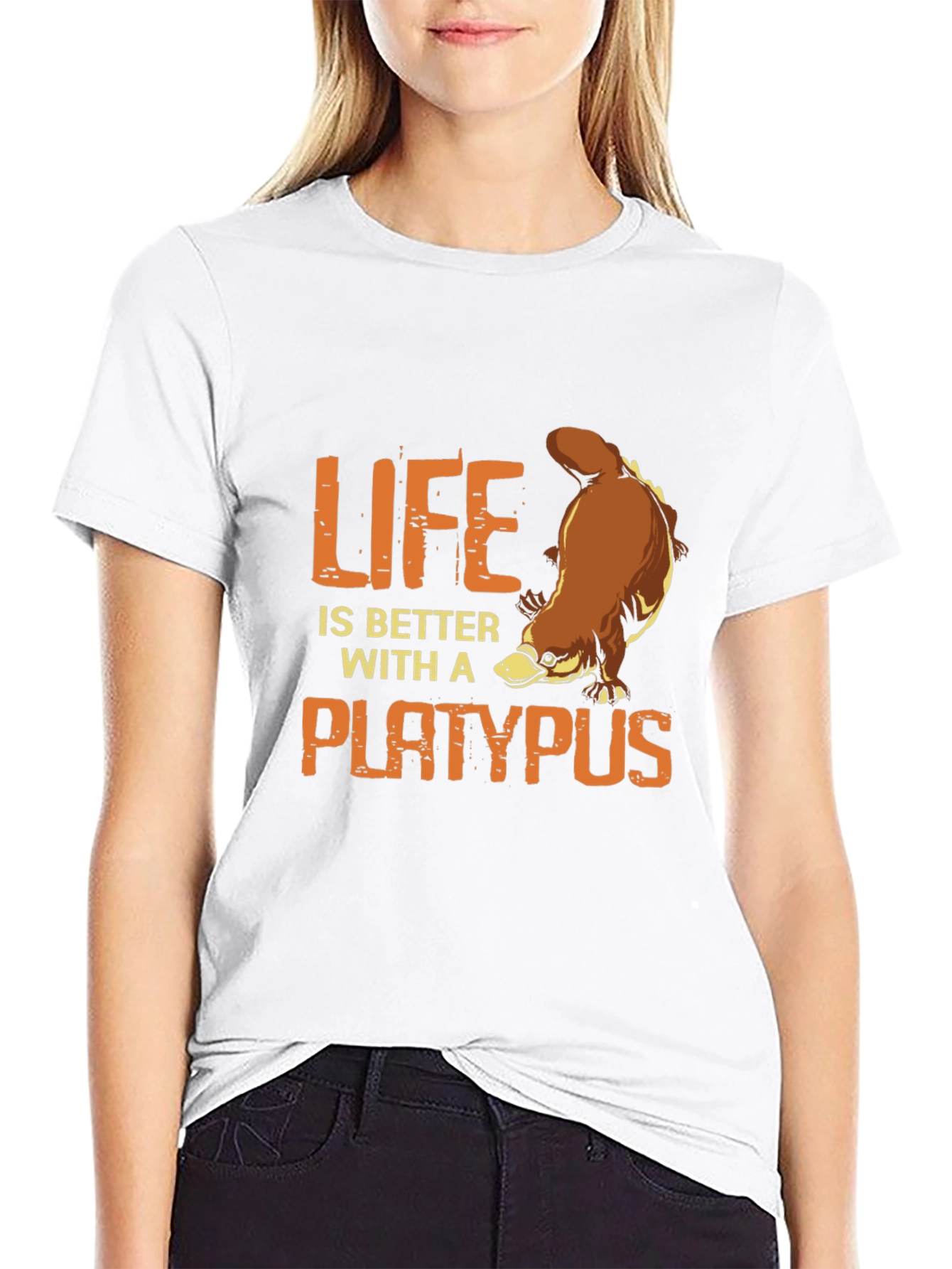 Life is Better with a Platypus T-Shirt