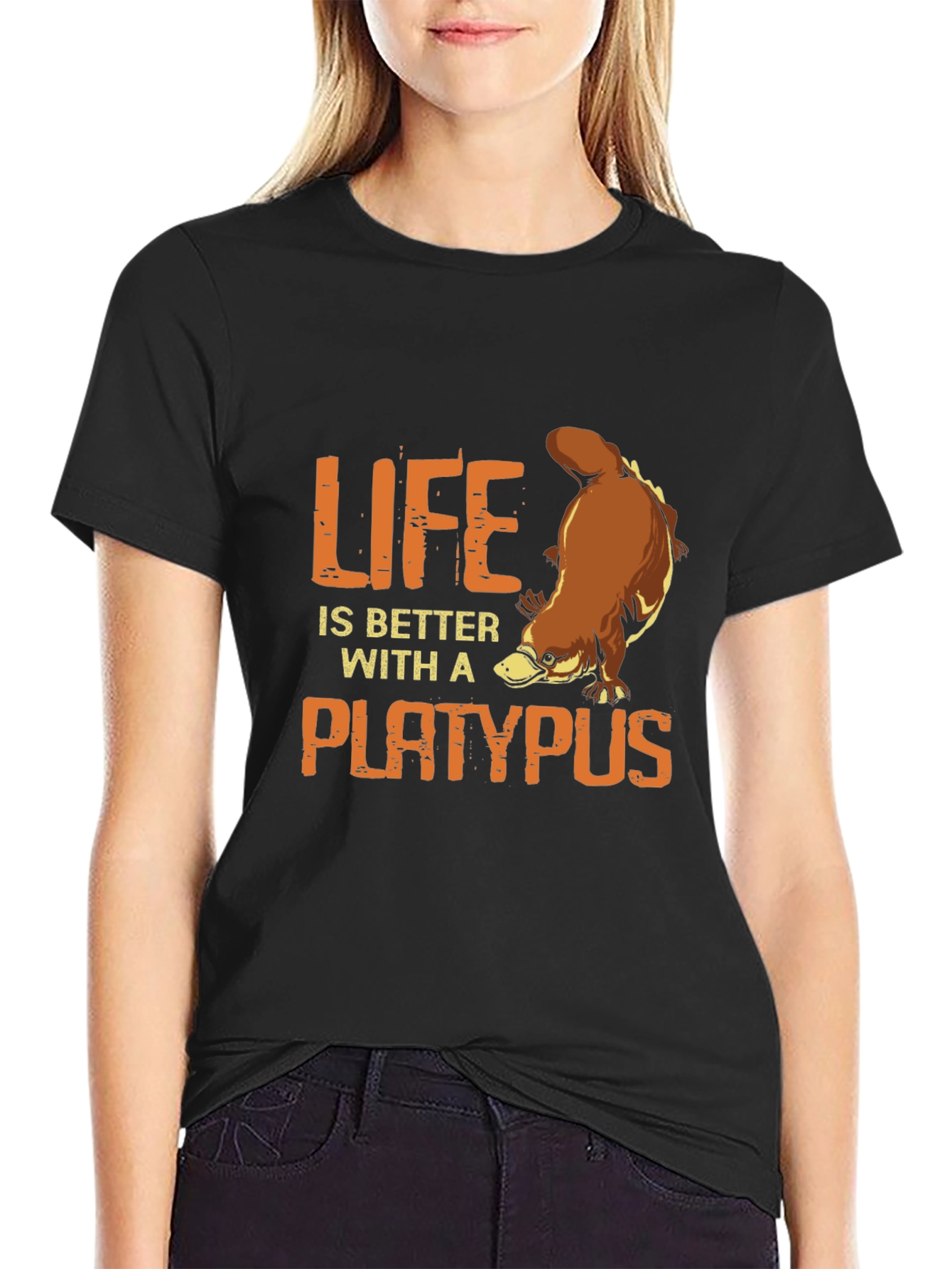 Life is Better with a Platypus T-Shirt