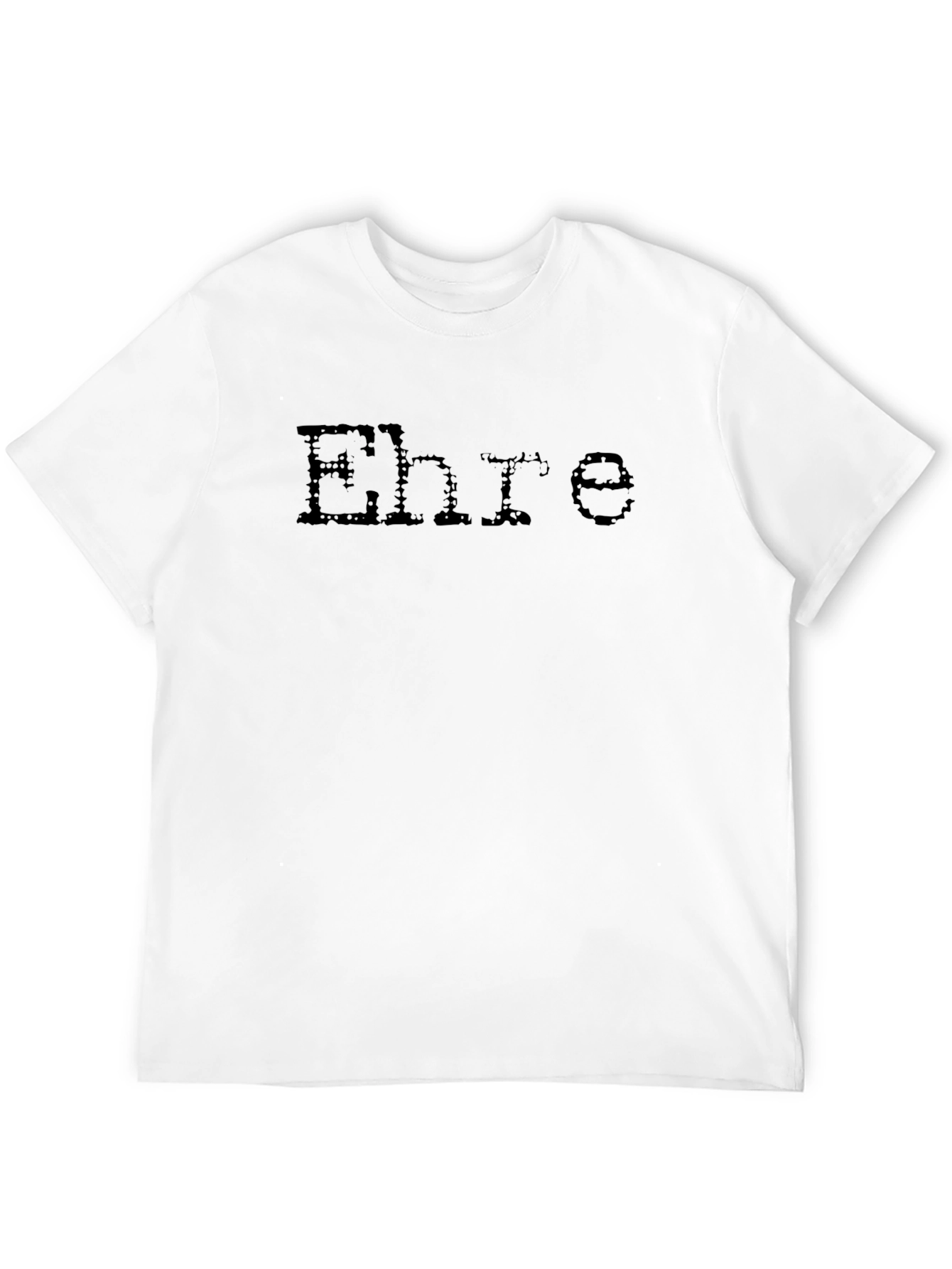 Ehre Black Graphic Tee - Classic Style