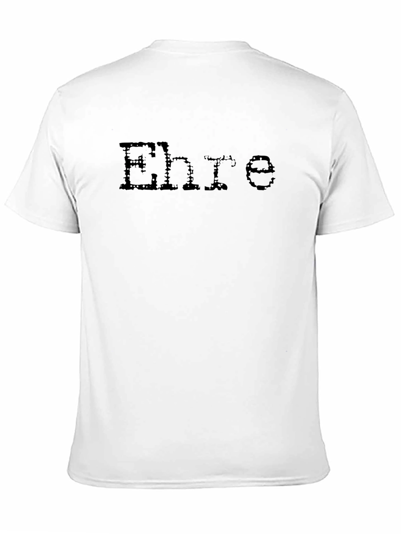 Ehre Black Graphic Tee - Classic Style
