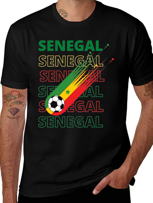 Senegal Soccer T-Shirt - Football Fan Apparel