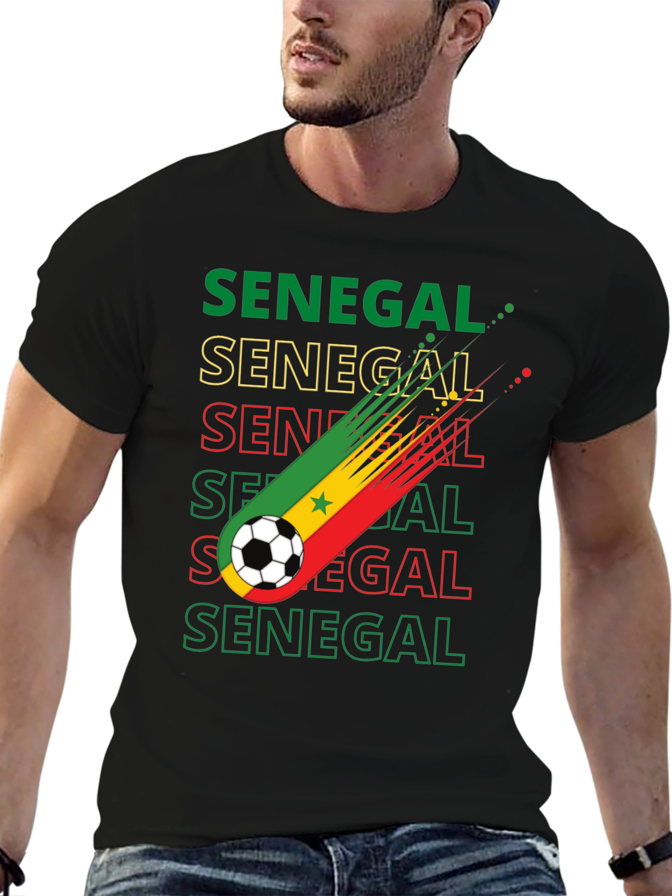 Senegal Soccer T-Shirt - Football Fan Apparel