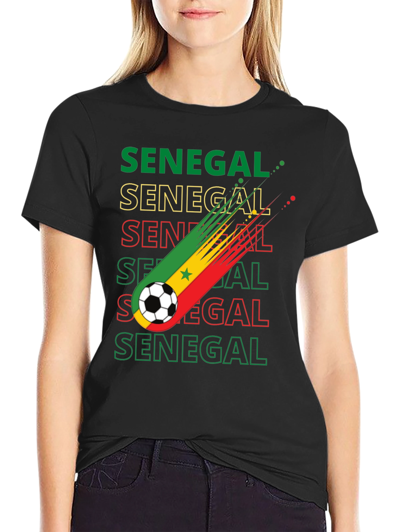 Senegal Soccer T-Shirt - Football Fan Apparel