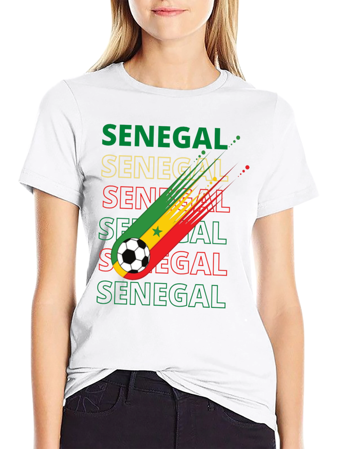 Senegal Soccer T-Shirt - Football Fan Apparel