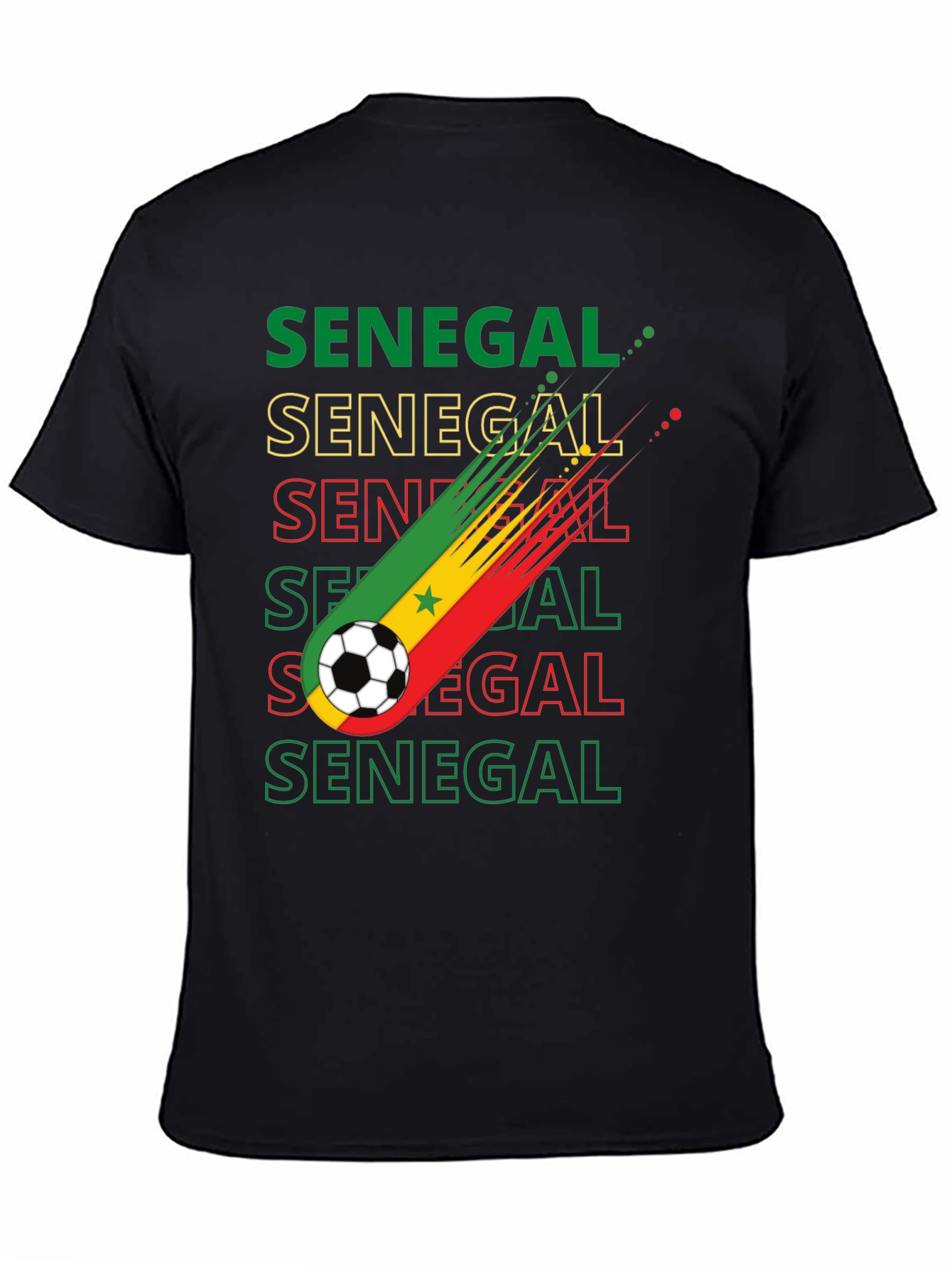 Senegal Soccer T-Shirt - Football Fan Apparel