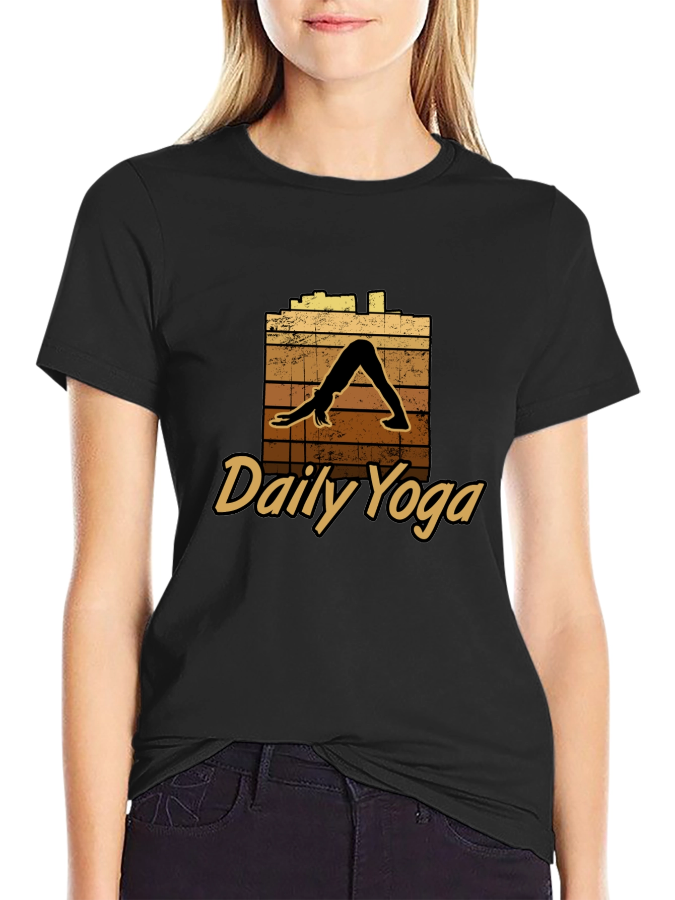 Daily Yoga Graphic T-Shirt