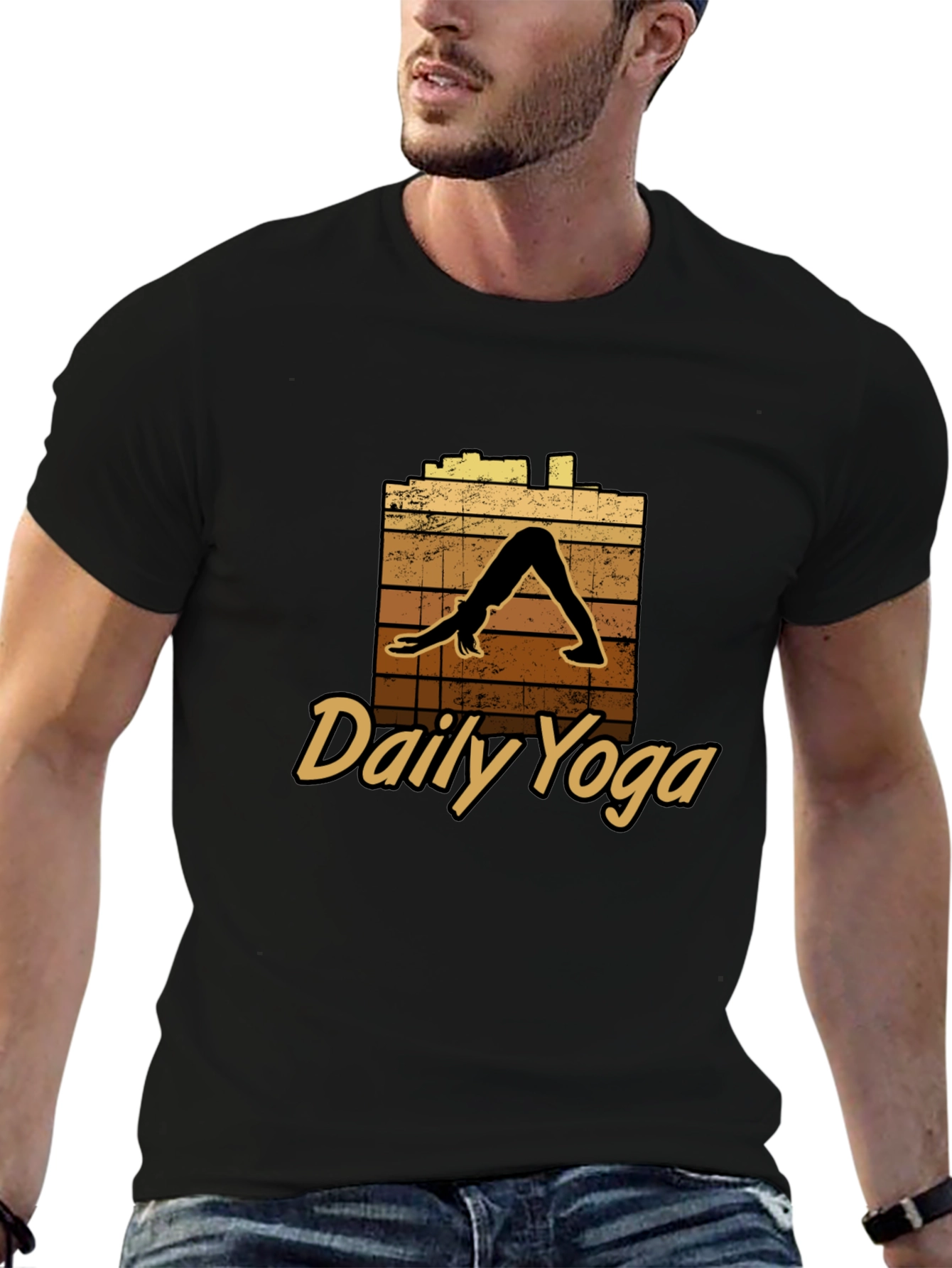Daily Yoga Graphic T-Shirt