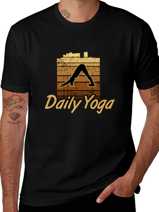 Daily Yoga Graphic T-Shirt