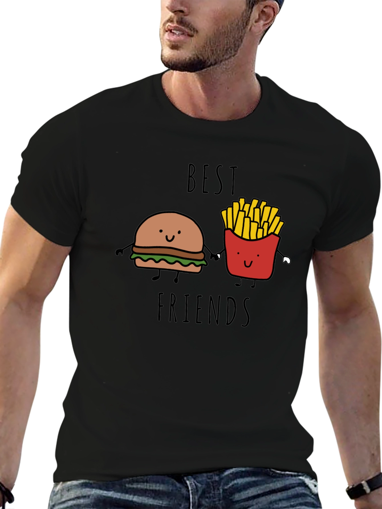 Best Friends Burger & Fries Graphic Tee