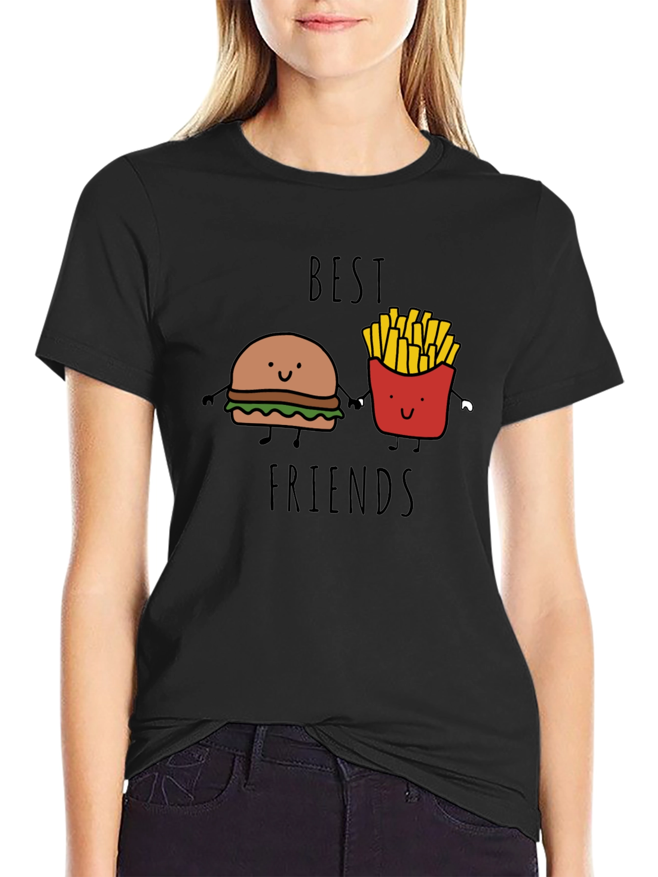 Best Friends Burger & Fries Graphic Tee