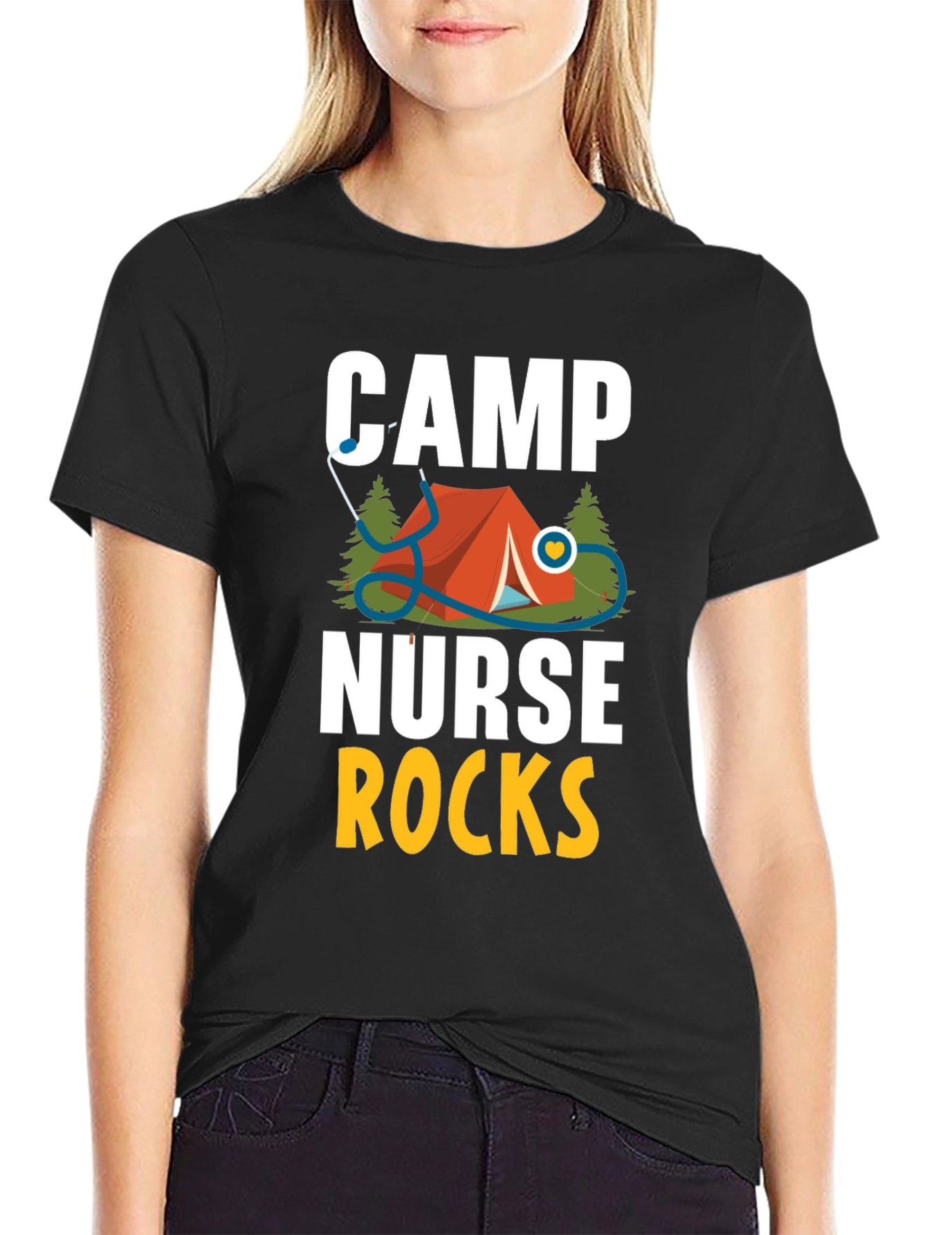 Camp Nurse Rocks T-Shirt - Unisex