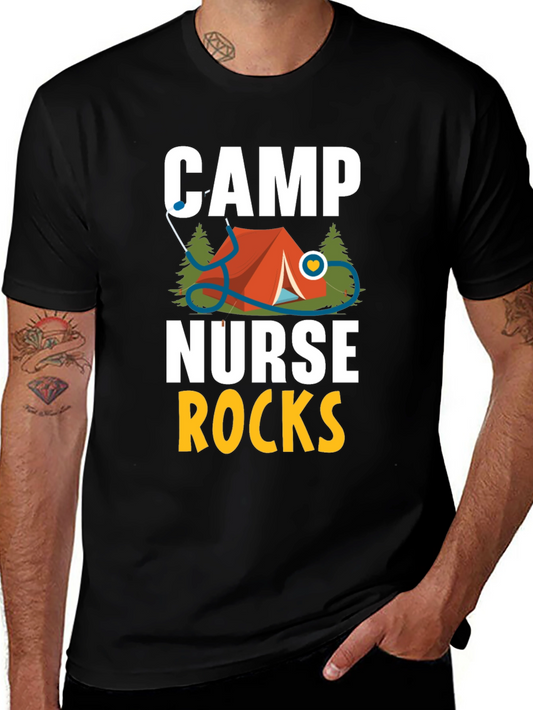 Camp Nurse Rocks T-Shirt - Unisex