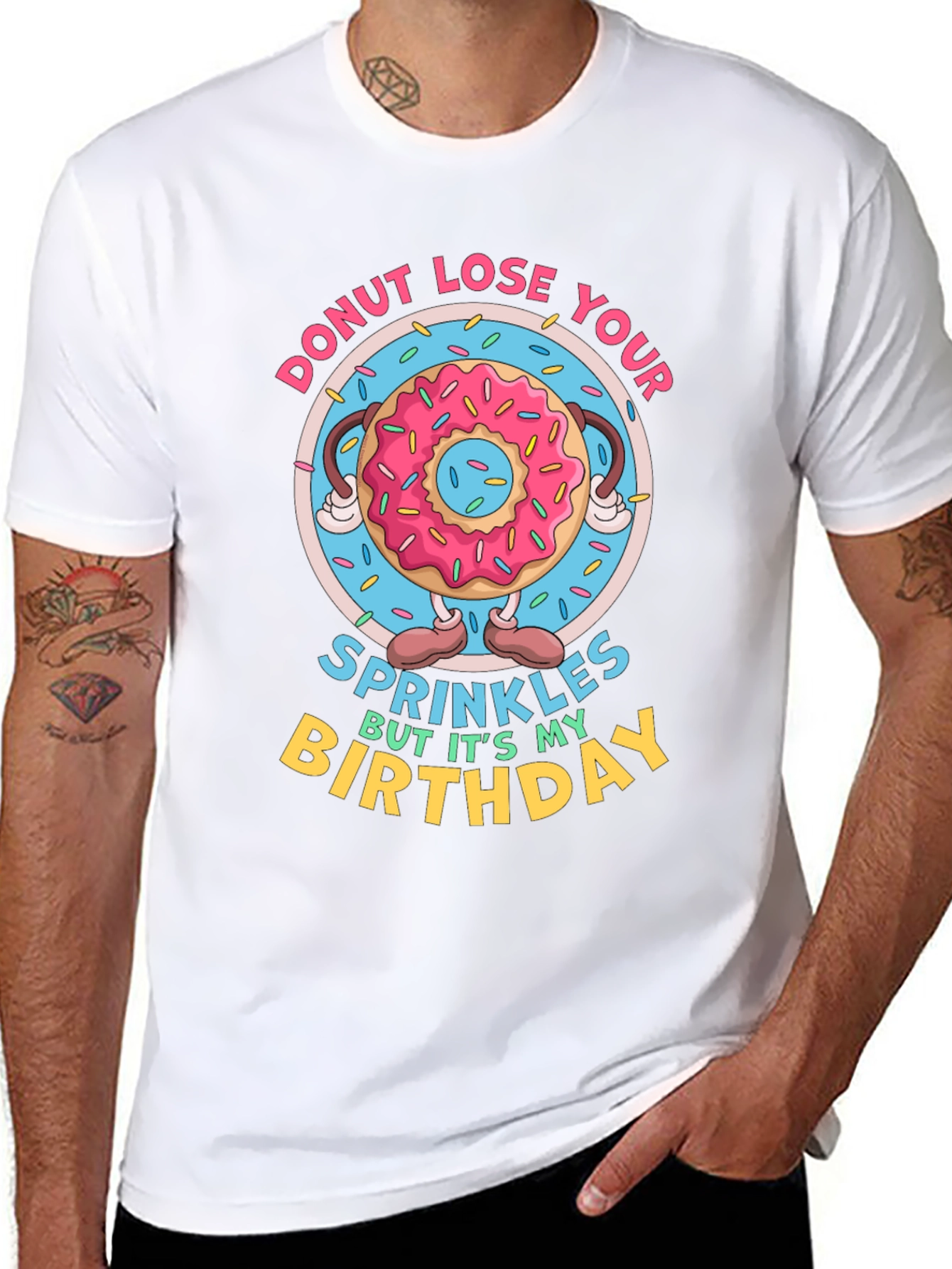 Donut Lose Your Sprinkles Birthday T-Shirt