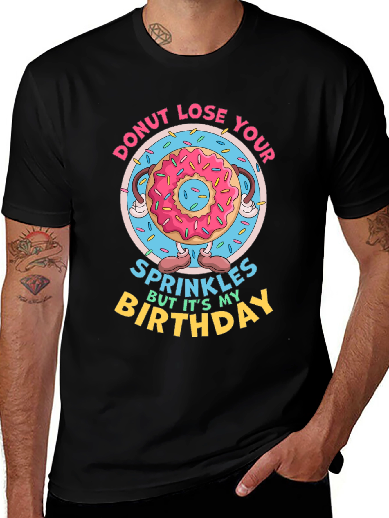 Donut Lose Your Sprinkles Birthday T-Shirt