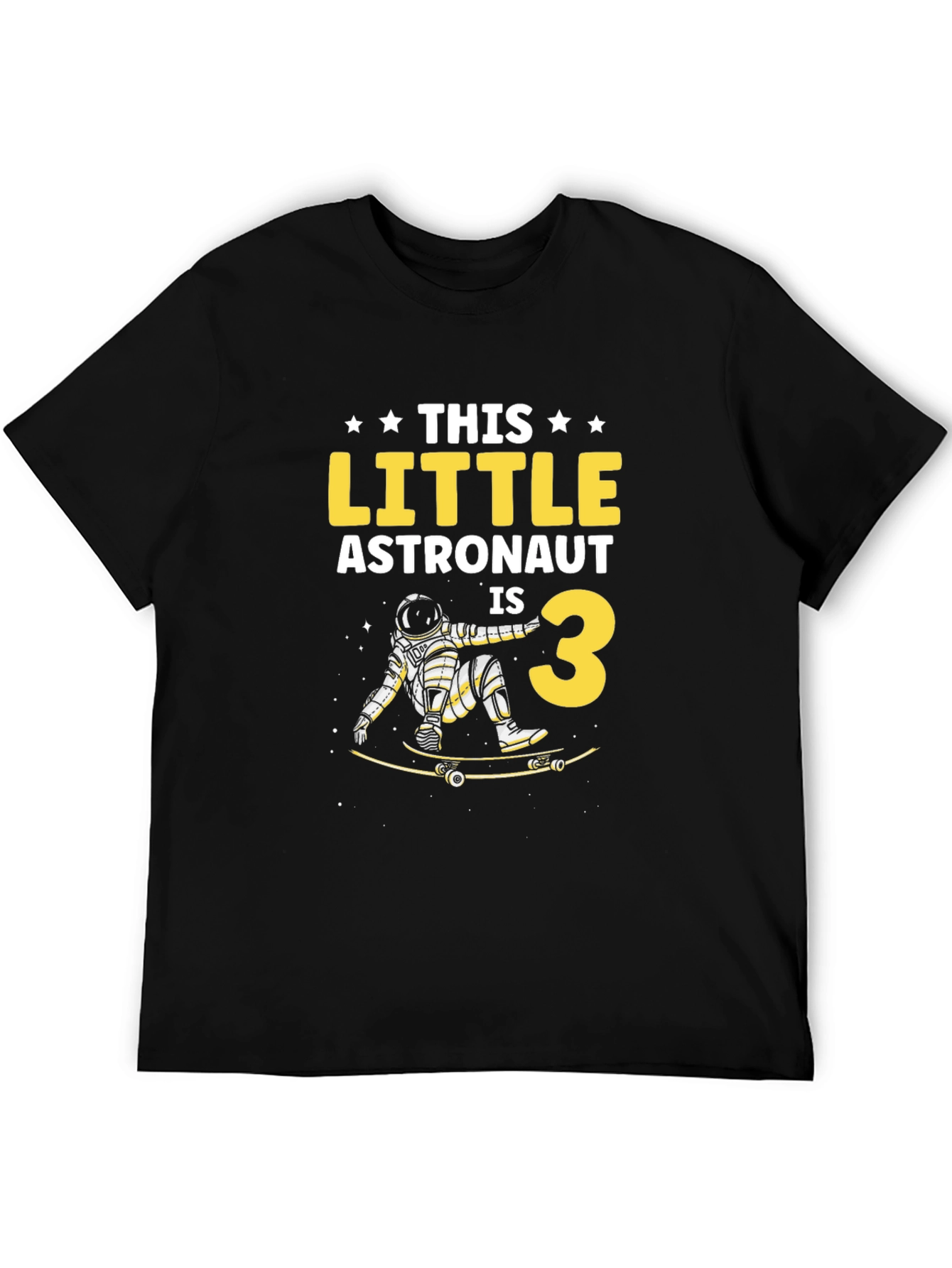 Little Astronaut 3rd Birthday T-Shirt