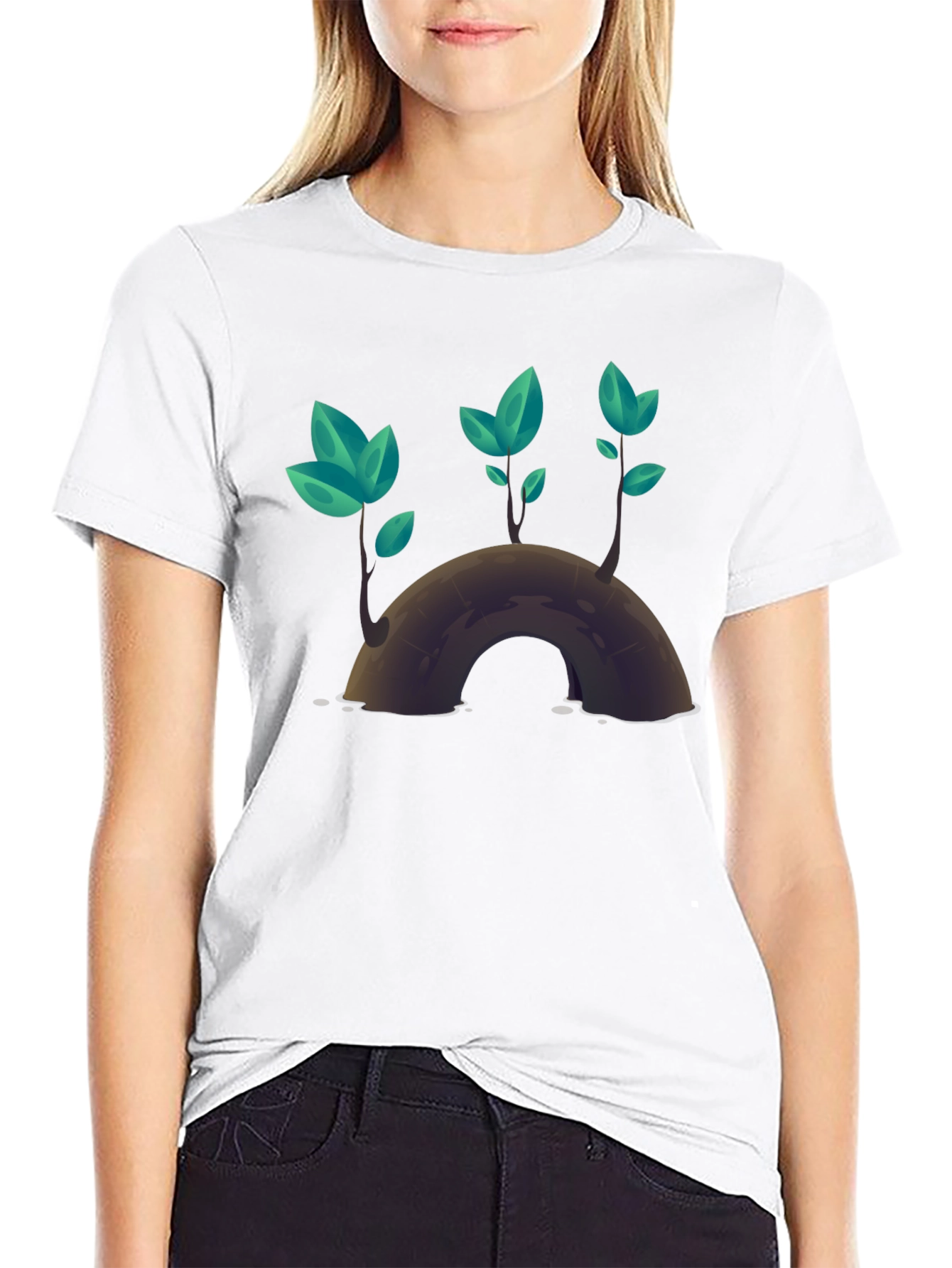 Nature Sprout T-Shirt - Unique Graphic Tee