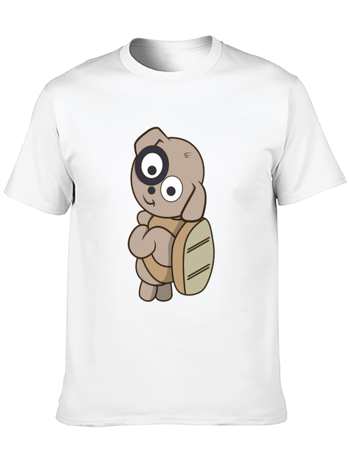 Cartoon Dog T-Shirt - Casual Graphic Tee