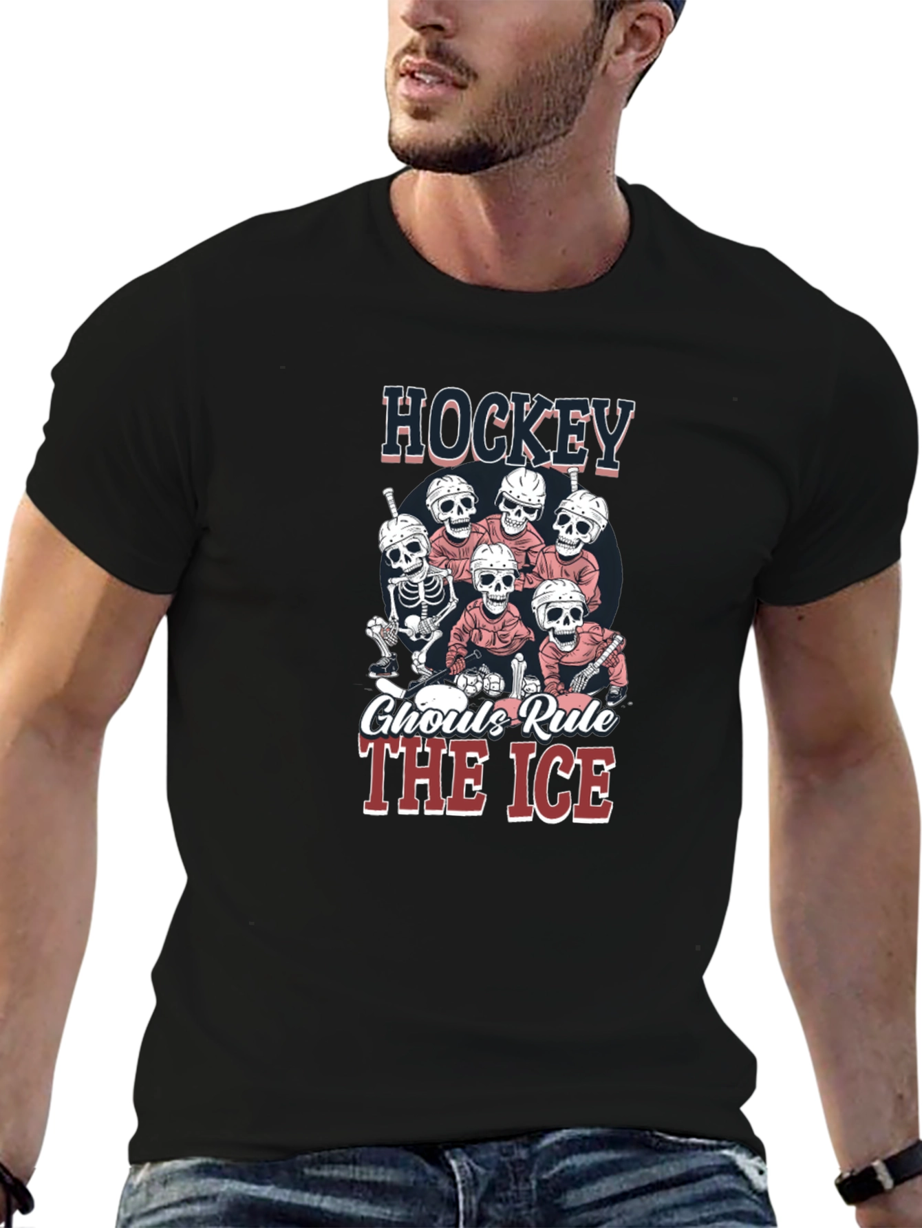 Hockey Ghouls Rule The Ice T-Shirt