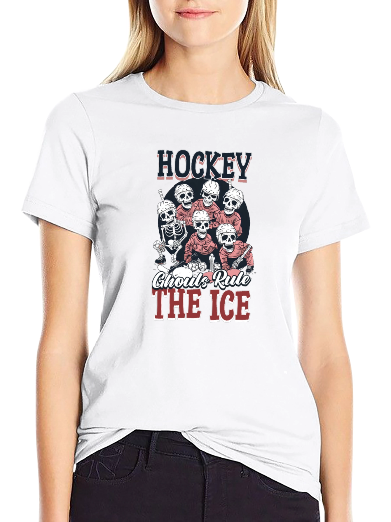 Hockey Ghouls Rule The Ice T-Shirt