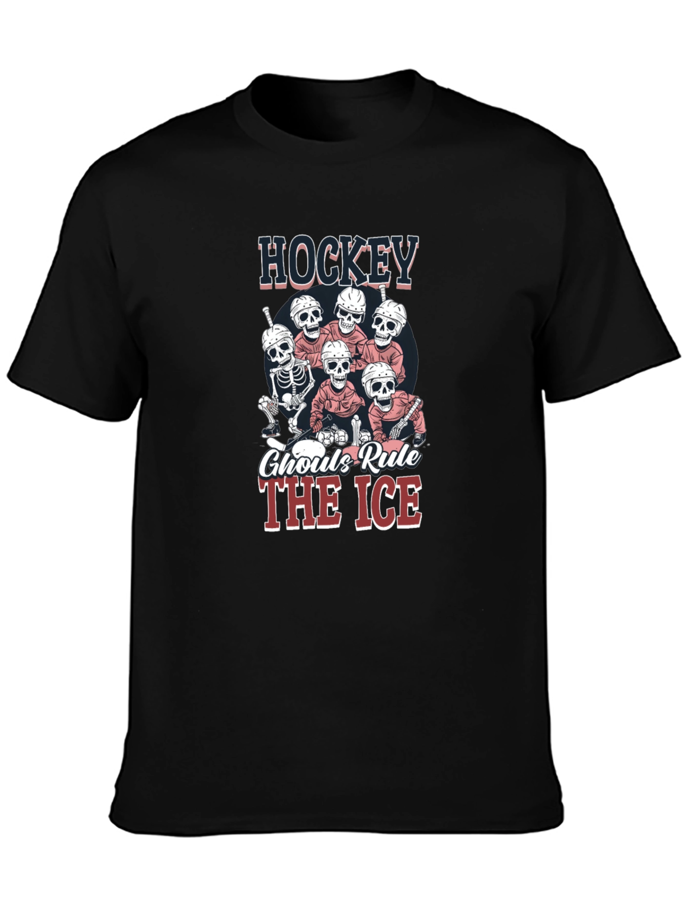 Hockey Ghouls Rule The Ice T-Shirt