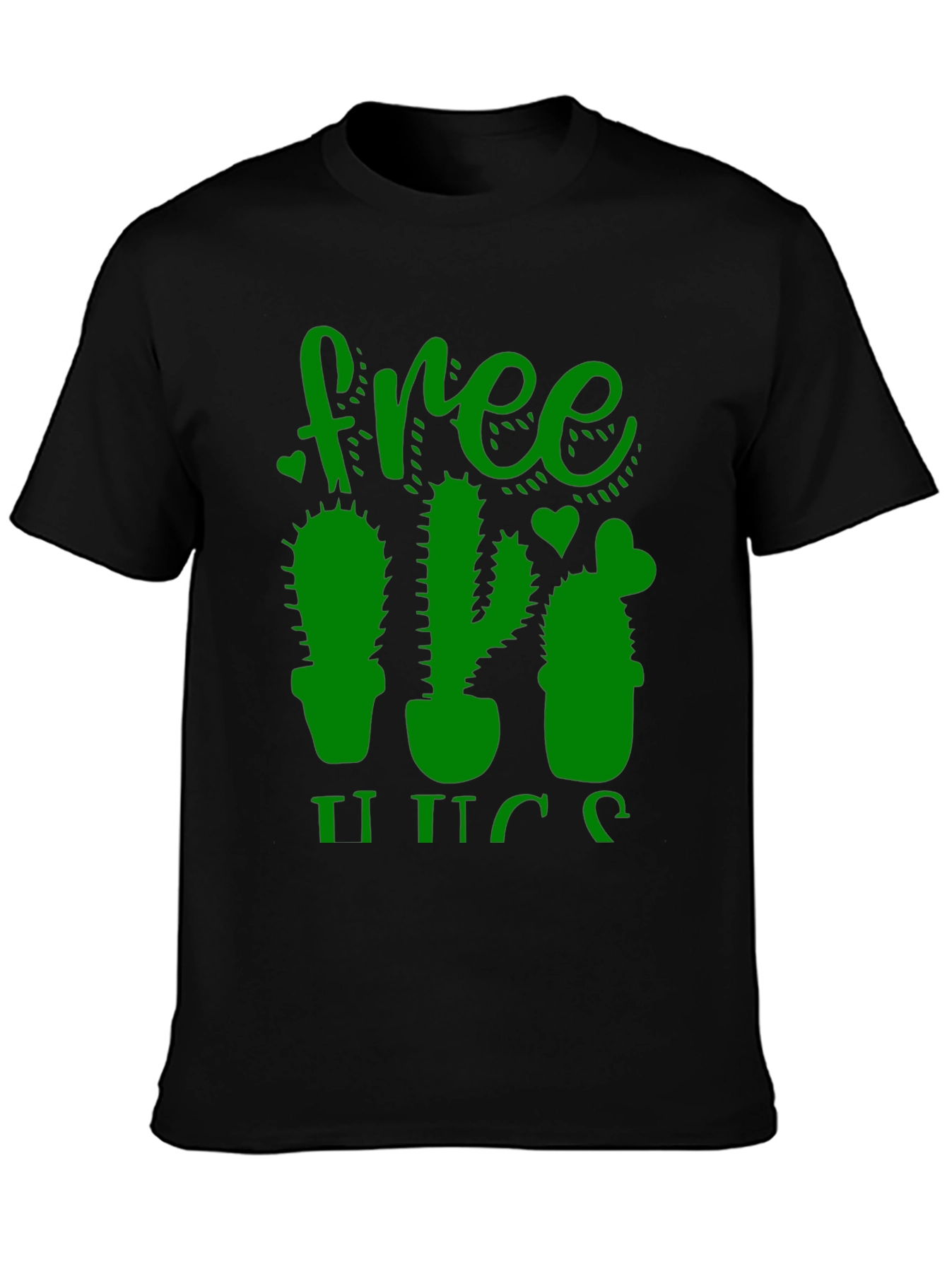 Free Hugs Cactus Graphic Tee