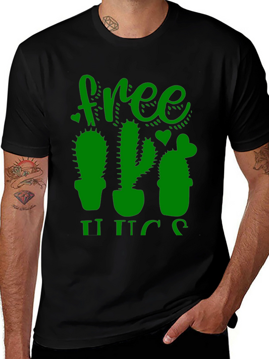 Free Hugs Cactus Graphic Tee