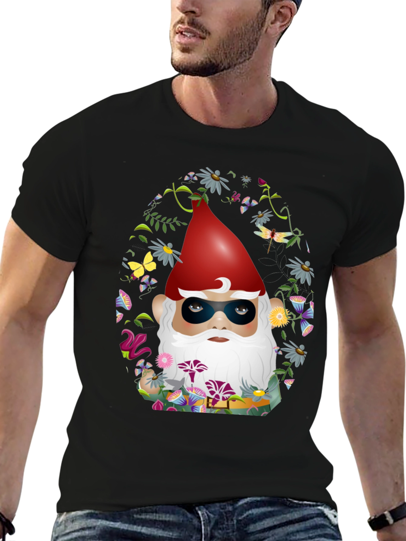 Mystery Gnome Graphic Tee