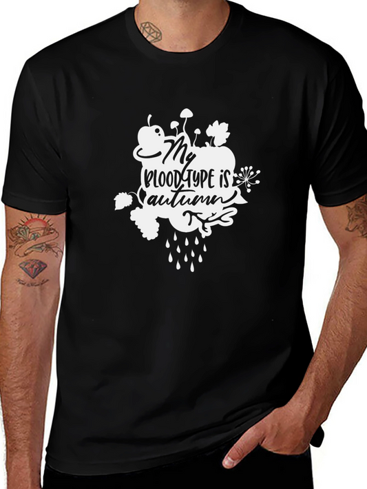 My Blood Type Is Autumn Graphic T-Shirt